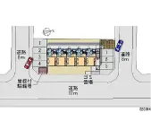 ★手数料０円★札幌市清田区真栄五条１丁目　月極駐車場（LP）